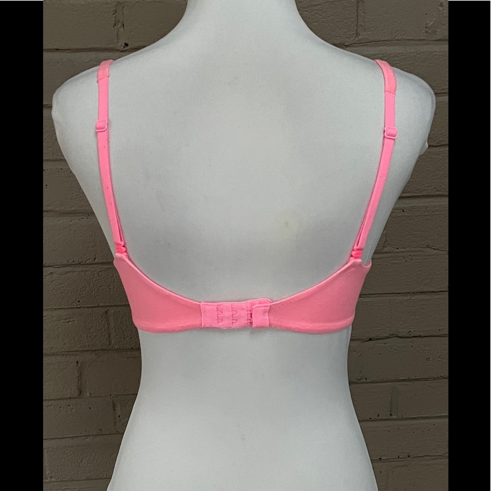 Victoria’s Secret pink lace Demi bra 32C - Picture 4 of 8